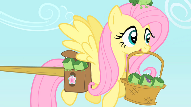 File:Fluttershy carrying frogs S1E15.png