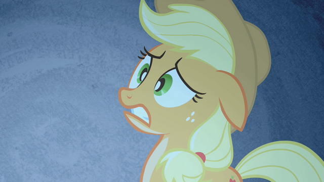 File:Applejack scared S01E08.png