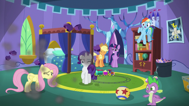 File:Main cast sees wall crashed by Pinkie S5E19.png