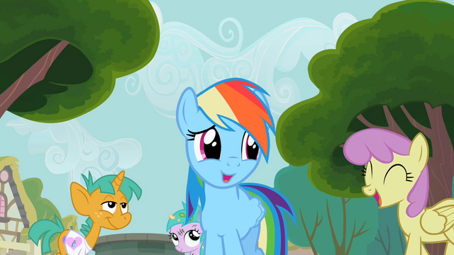 File:Rainbow Dash with this crowd S2E8.png
