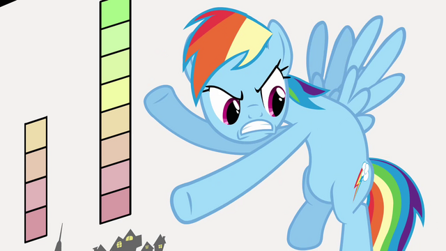 File:Rainbow Dash trains S2E22.png