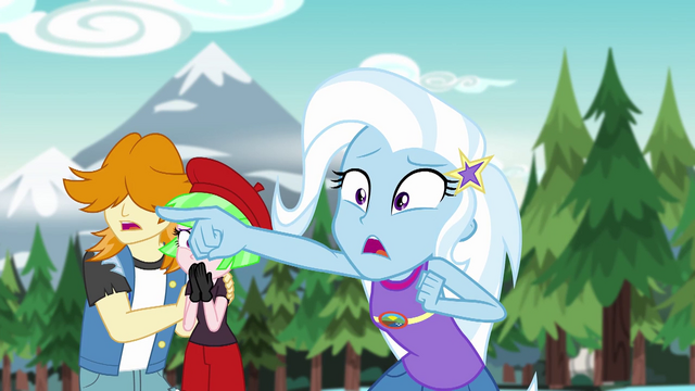 File:Trixie pointing at Gaia Everfree EG4.png