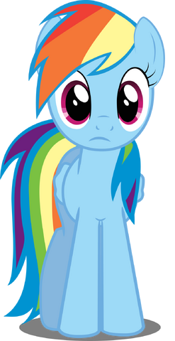 File:FANMADE Rainbow Dash in perplexity by felix kot-d3l3ns6.png