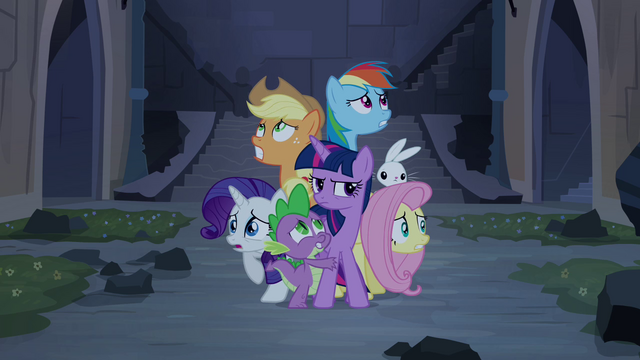 File:Main ponies shaking S04E03.png