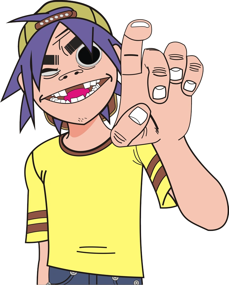 Image - Gorillaz 2D.png  My Little Pony Friendship is 