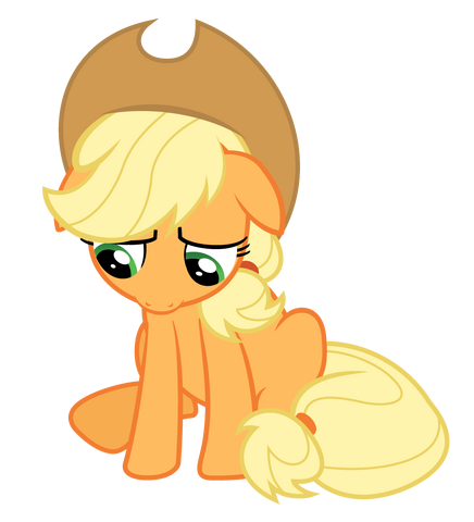 File:FANMADE sadapplejack.png