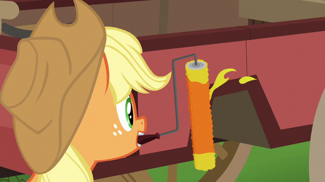 File:Applejack removes the painted-on flames S6E14.png