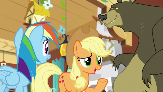 File:Applejack "happy to offer my extra hooves" S7E5.png