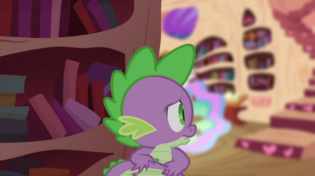 File:Spike at bookshelf S2E03.png