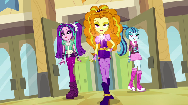 File:The Dazzlings enter the cafeteria EG2.png