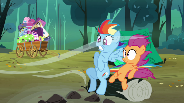 File:Scootaloo and Rainbow feeling the wind S3E6.png