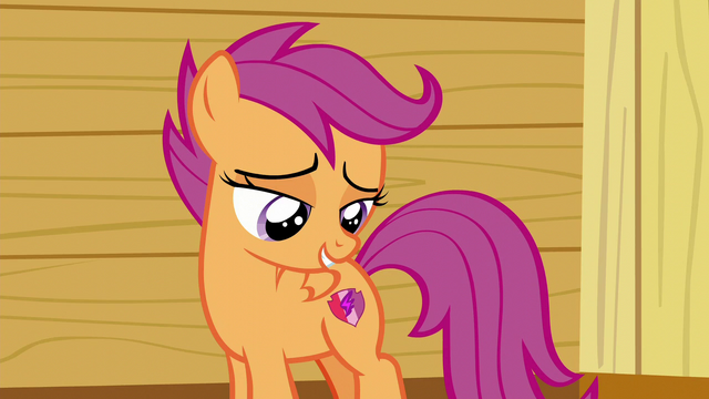 File:Scootaloo staring at her cutie mark S6E4.png