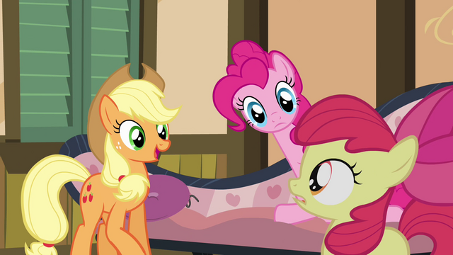 File:Applejack calls Bloom the "playful one" S4E09.png