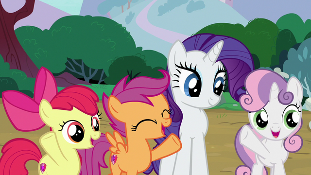 File:Cutie Mark Crusaders "no problem!" S7E6.png