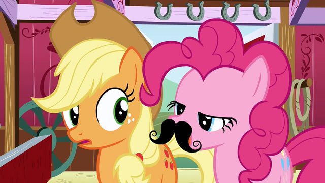 File:Pinkie Pie mustache S3E9.png