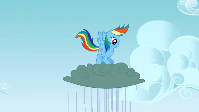 File:Rainbow Dash jumping up and down on a cloud S3E8.png