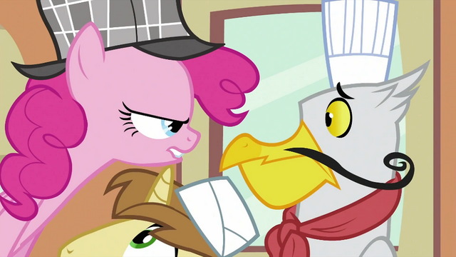 File:Pinkie Pie looking at Gustave S2E24.png