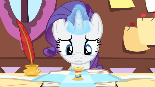 File:Rarity looks at a spool of rainbow-colored thread S4E08.png