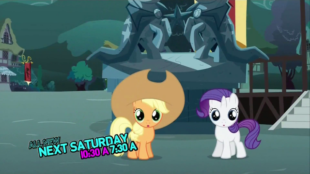 File:Applejack Rarity fillies magical miniature mares preview.png