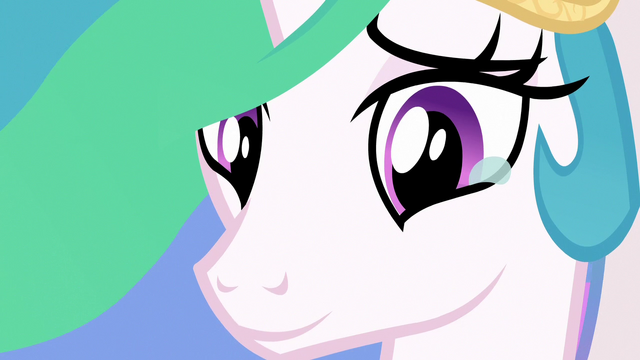 File:Princess Celestia smiling tearfully at Luna S7E10.png