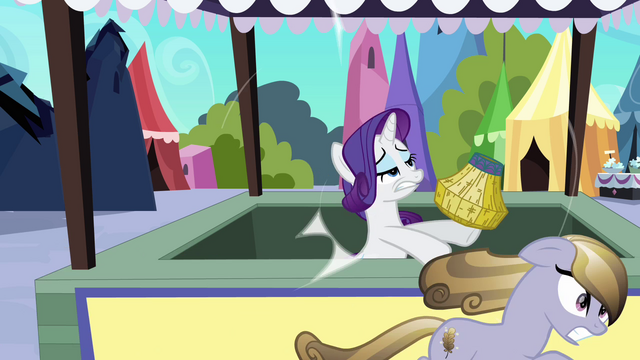 File:Amber Waves knocks straw weaving out of Rarity's hooves S3E02.png