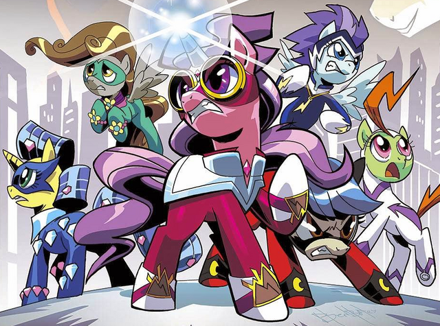 File:MLP Annual 2014 Power Ponies.png