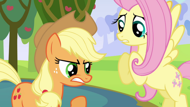 File:Applejack angry S03E10.png