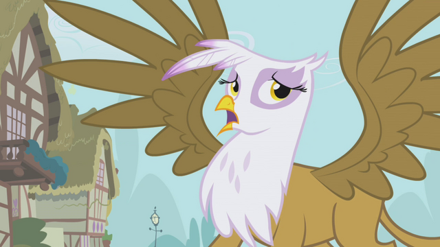 File:Gilda mocking Fluttershy S1E05.png