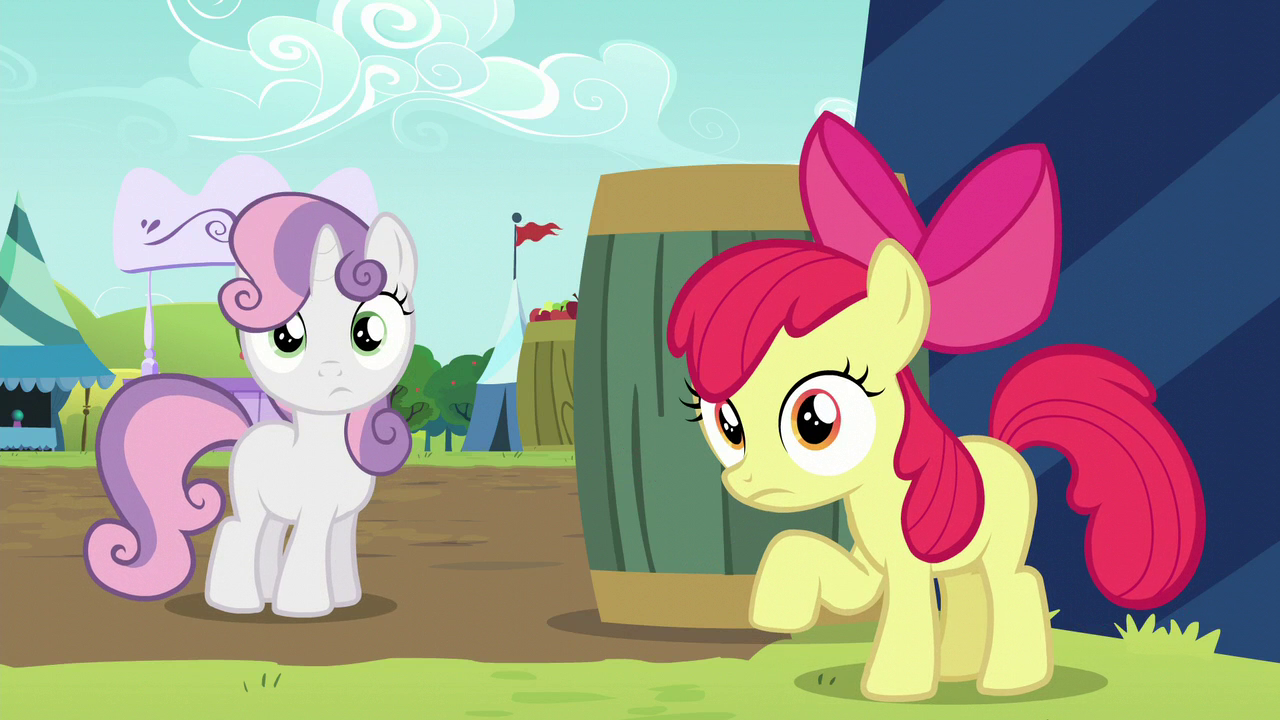 my little pony applejack in orchard