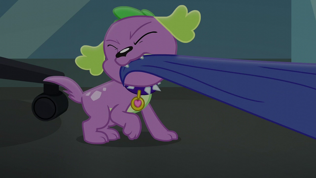 File:Spike pulls on Twilight's sweatshirt EG3.png