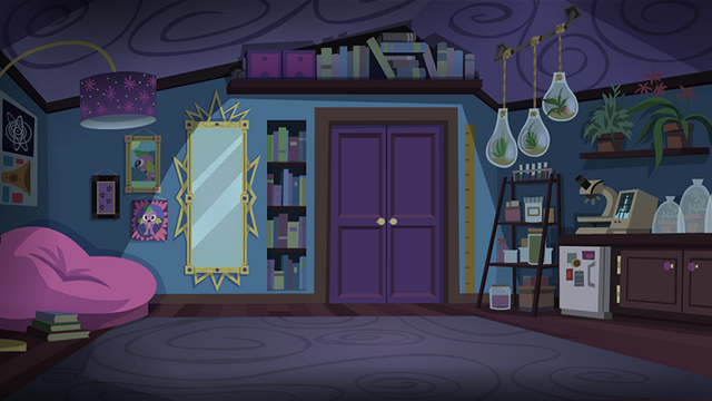 File:Legend of Everfree background asset - Twilight Sparkle's room 1.png