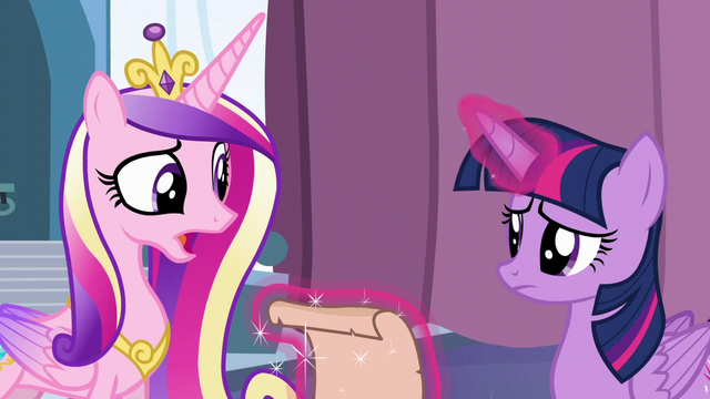 File:Cadance "there's only one way to find out!" S6E2.png