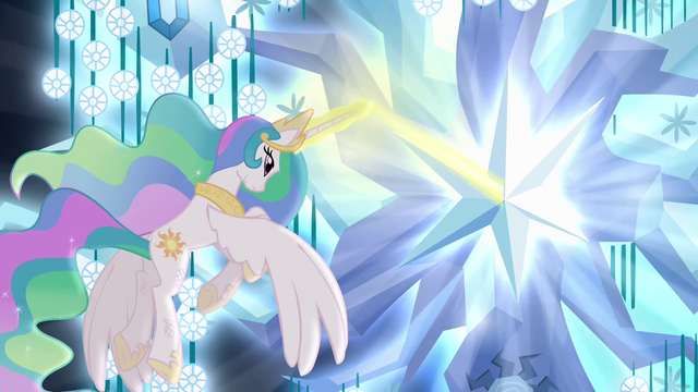 File:Princess Celestia using magic on tree S4E02.png