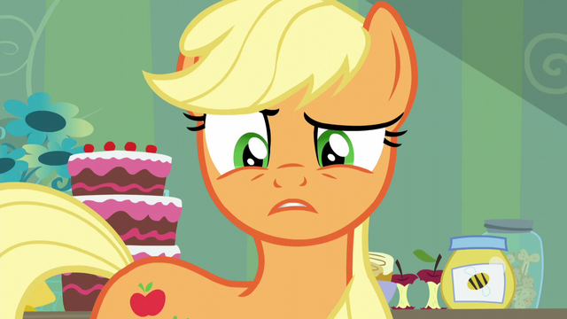 File:Applejack freaked out by Apple Bloom's cutie mark S5E4.png