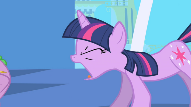 File:Twilight yelling "important" at Spike S1E01.png