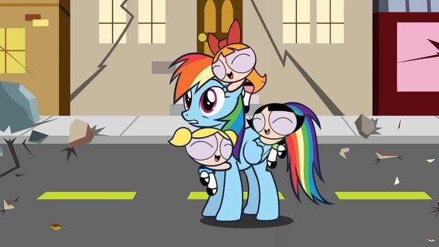 File:Rainbow-Dash-and-the-Powerpuff-Girls.jpg