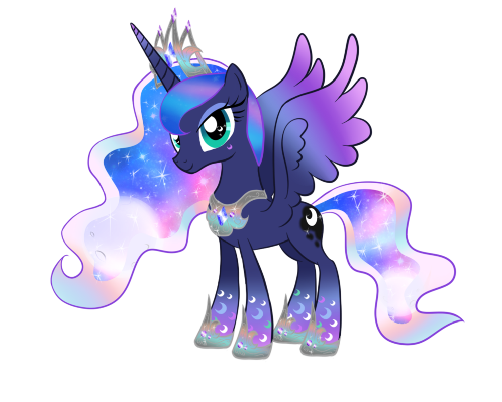 Image - Princess Luna Rainbow Power by Moonlightprincess002.png | My