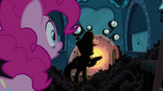Pony loading coal into furnace S2E24