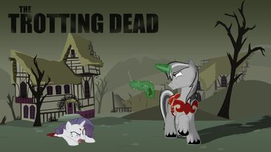 The trotting dead poster by metalfox1-d5lbz8n