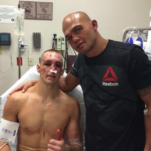 Robbie and Rory after their war