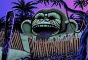 Giant monkey head SMI