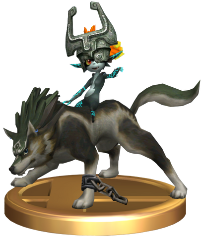 File:Midna and Wolf Link Trophy.png