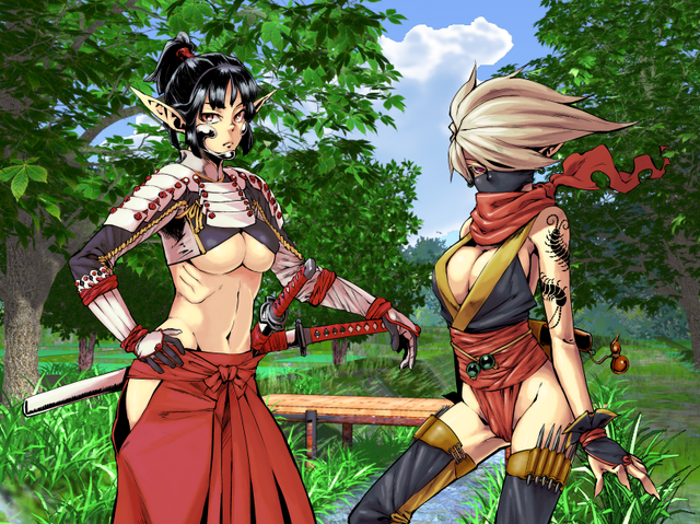 File:Samurai And Kunoichi.png