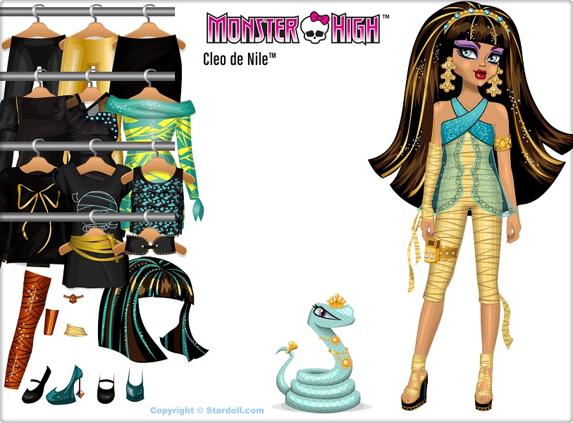Image - Stardoll - Basic Cleo.jpg Monster High Wiki Fandom powered.