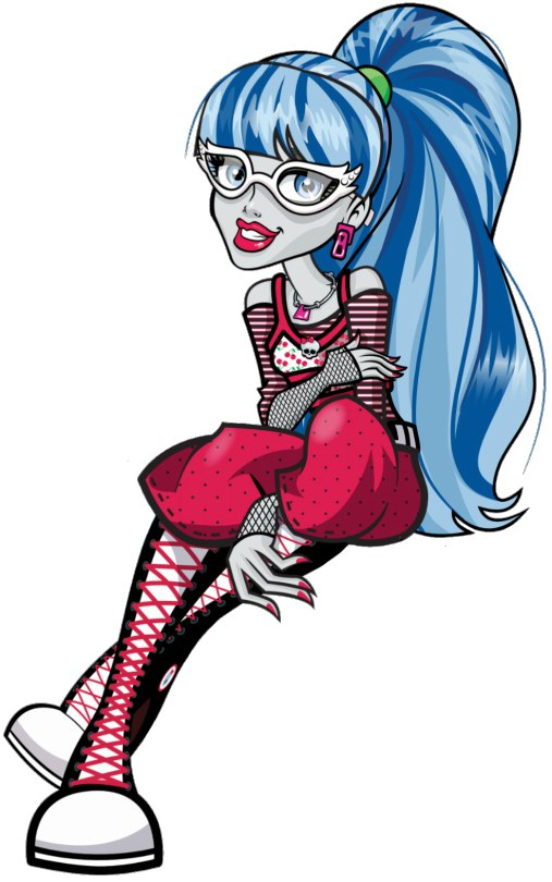 Image - Profile art - Ghulia ponytail sitting.jpg | Monster High Wiki ...