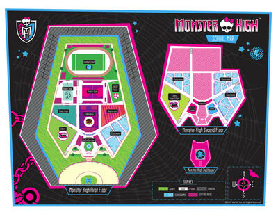 Monster high school map by jopsy97-d2ycnoj