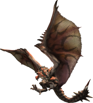 3rdGen-Rathalos Render 001