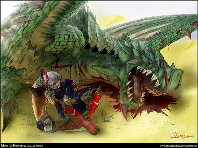 File:Monster hunter by aselluskamijo.jpg