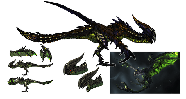 File:MHGen-Astalos Concept Art 001.png