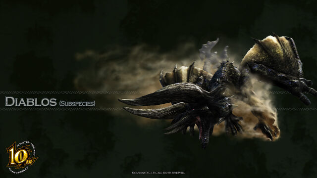 File:MH 10th Anniversary-Black Diablos Wallpaper 001.jpg